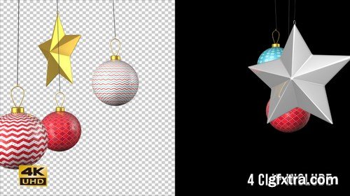 MA - Christmas Ornaments Pack Vol. 1 Stock Motion Graphics 147840