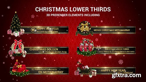 Christmas Lower Thirds 146582