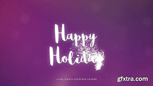 Videohive Christmas- Animated Typeface 22839317