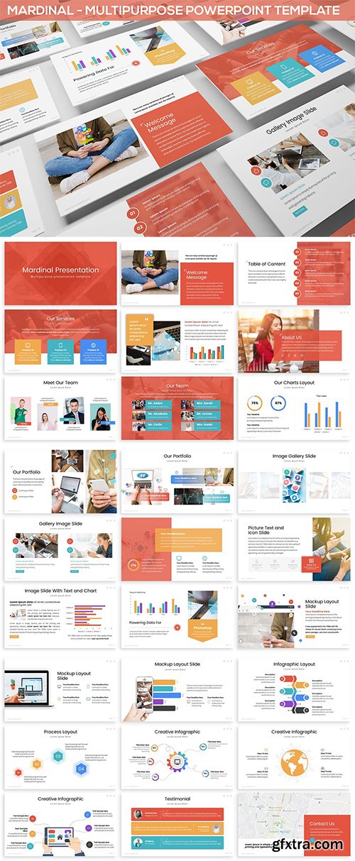 Mardinal - Multipurpose Powerpoint Template