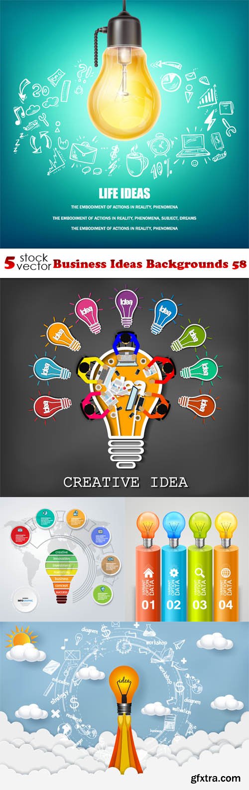 Vectors - Business Ideas Backgrounds 58