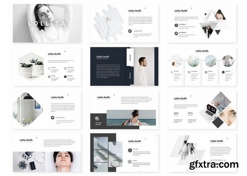 Lolita - Powerpoint Keynote and Google Slides Templates