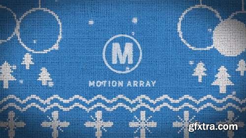 MA - Knitted Christmas Logo Premiere Pro Templates 147751