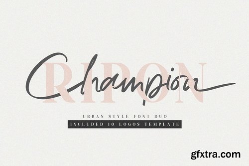 CM - Ripon Font Duo Free 10 Logos 3249906