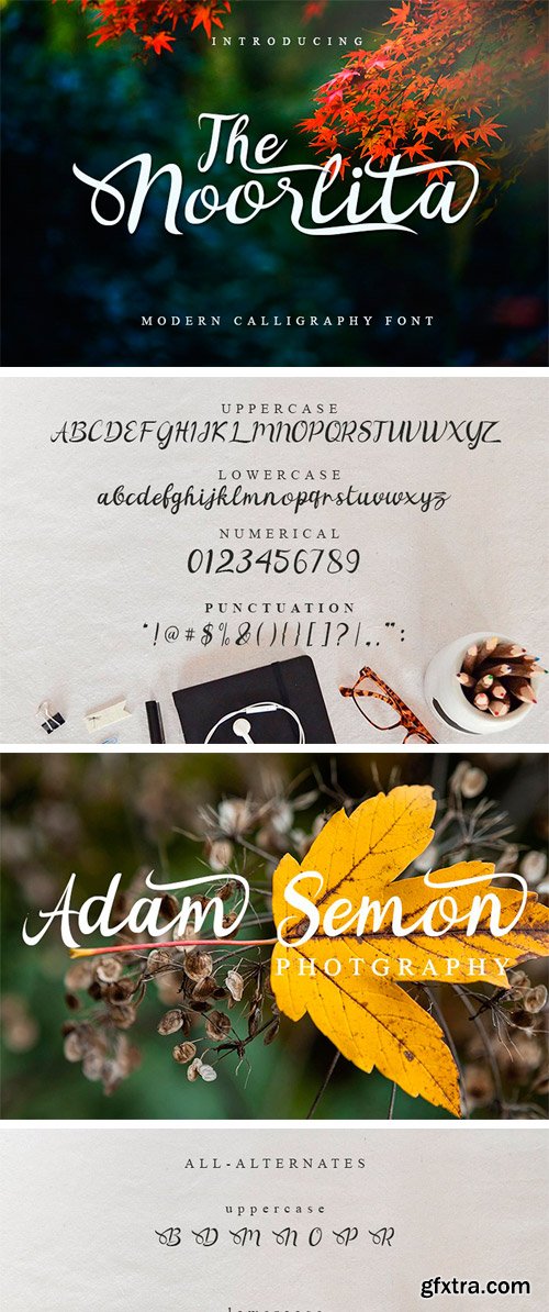 CM - Noorlita Beautiful Calligraphy Font 3237984