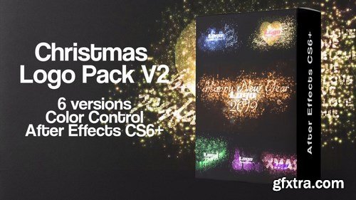 MA - Christmas Logo Pack V2 After Effects Templates 148345