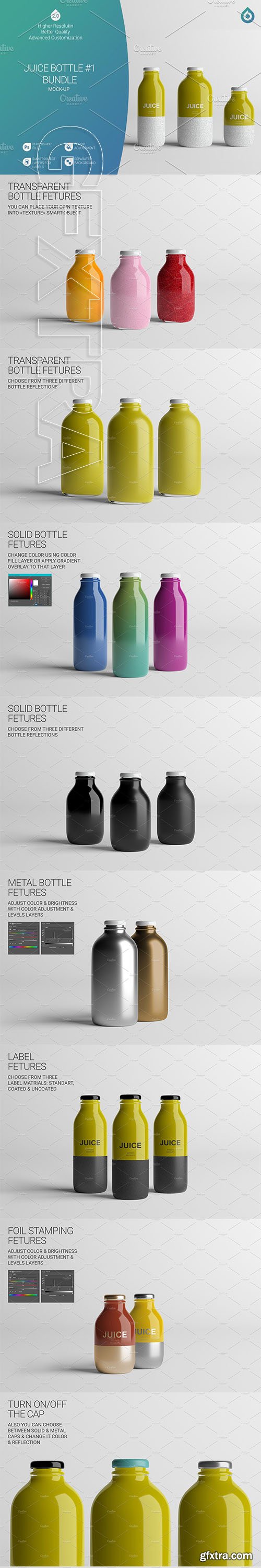 CreativeMarket - Juice Mock-Up B1 V2.0 2735027