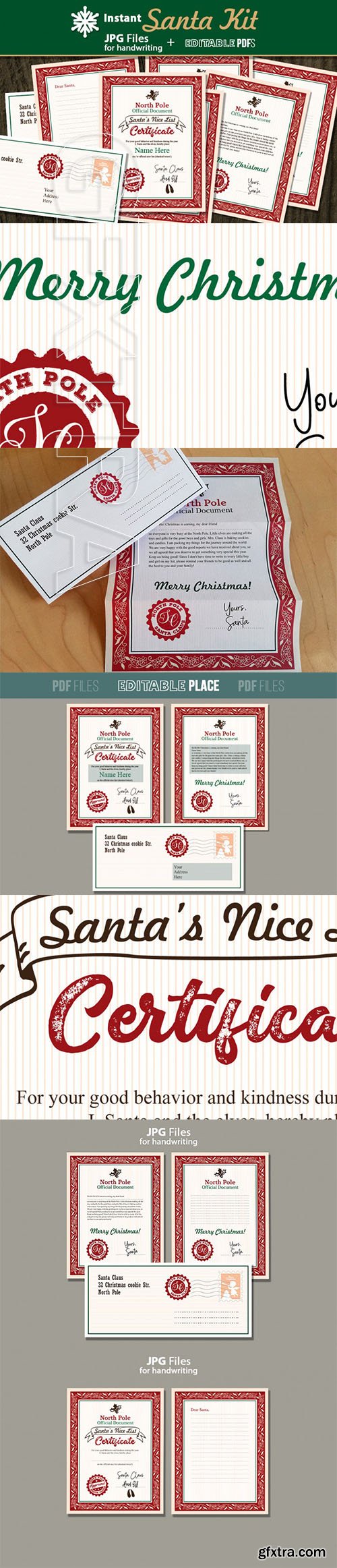 Printable Santa Kit