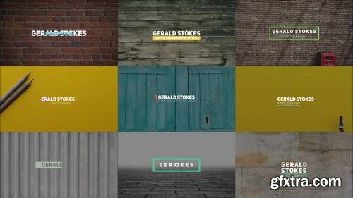 MA - Clean Lower Thirds After Effects Templates 59774