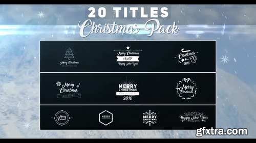 MA - Christmas Titles Pack Premiere Pro Templates 148008