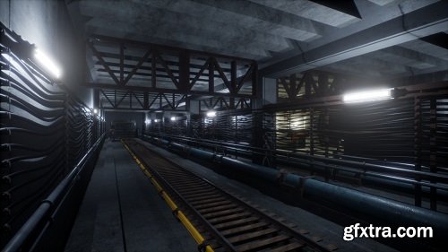 Unreal Marketplace - Modular Subway Tunnels