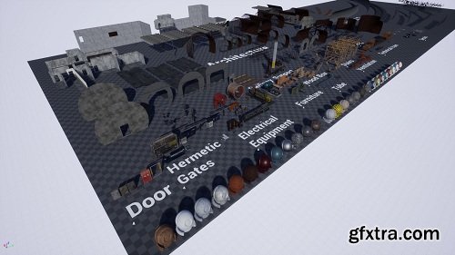 Unreal Marketplace - Modular Subway Tunnels