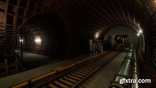 Unreal Marketplace - Modular Subway Tunnels