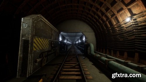 Unreal Marketplace - Modular Subway Tunnels