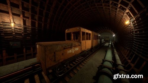 Unreal Marketplace - Modular Subway Tunnels