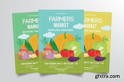 Farmers Market Flyer Template