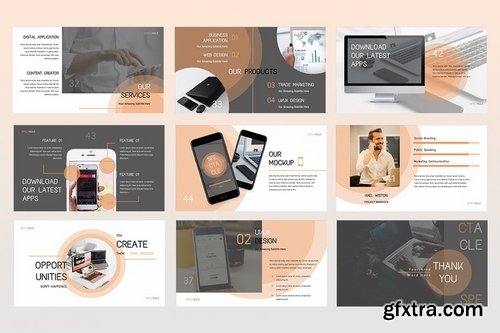 Spectacle Business - Powerpoint Keynote and Google Slides Templates