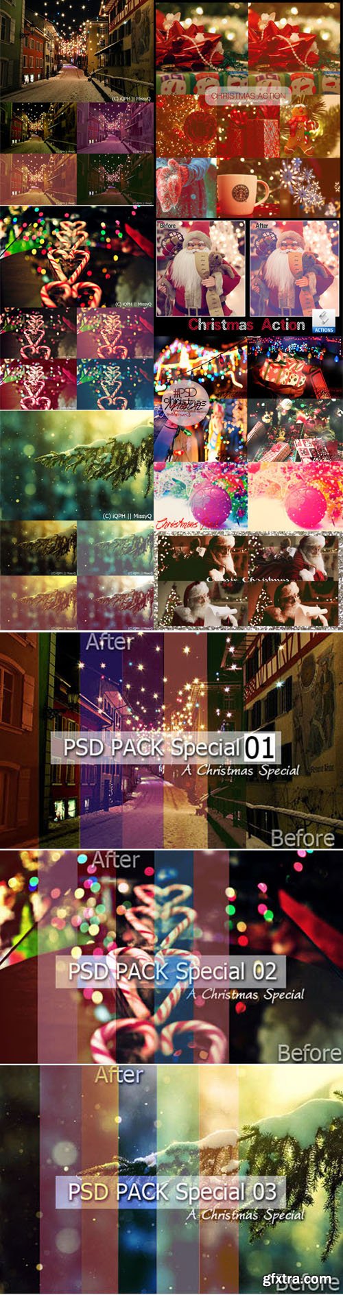 Magical Christmas Special Pack - Photoshop Actions & Effects