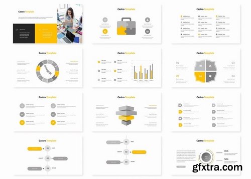 Castro - Powerpoint Keynote and Google Slides Templates