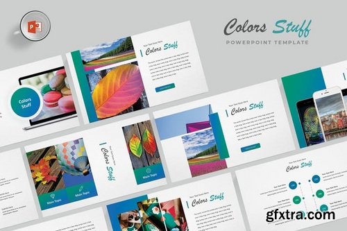 Colors - Powerpoint Keynote and Google Slides Templates