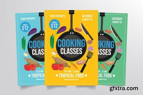 Cooking Class Flyer Template