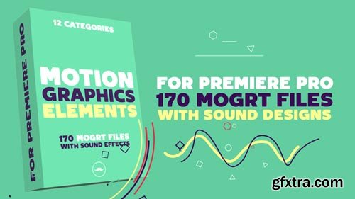 Videohive - Motion Graphics Elements Pack | MOGRT for Premiere Pro - 22061366