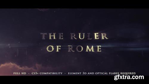 Videohive - The Ruler Of Rome - Cinematic Trailer - 11959020