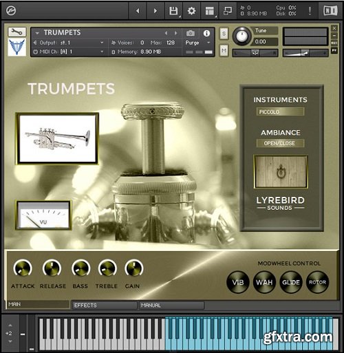 Lyrebird Sounds Trumpets KONTAKT-SYNTHiC4TE