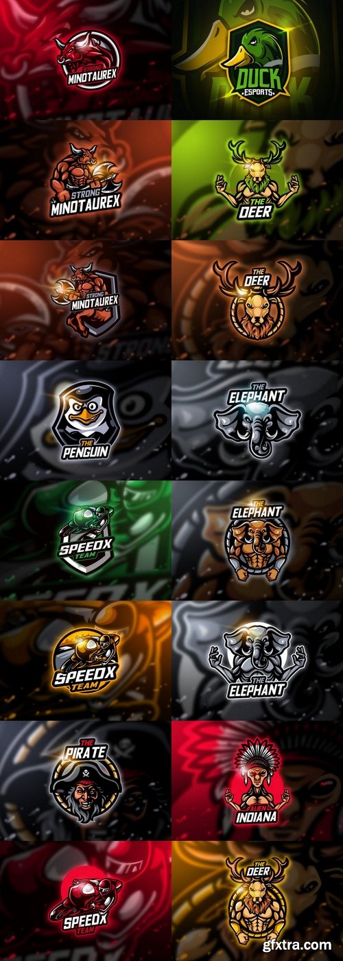 Mascots & Esport Logos Pack