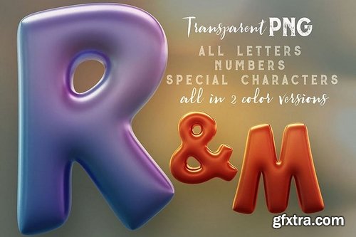 Balloons – 3D Lettering