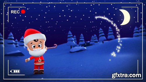 Videohive Santa & Elf Christmas Animation 22954856