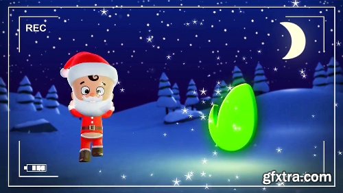 Videohive Santa & Elf Christmas Animation 22954856