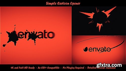 Videohive Simple Cartoon Opener 19768416