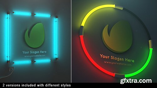 Videohive Neon Logo Reveal 21253017