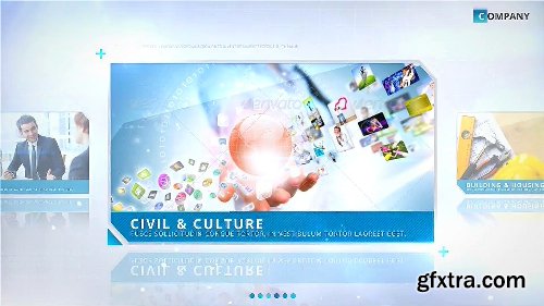 Videohive BLUE - Corporate Video Package 16048452