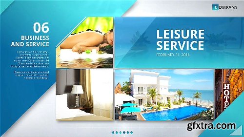 Videohive BLUE - Corporate Video Package 16048452