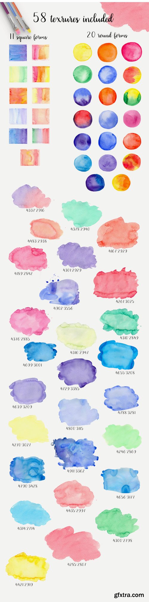 Designbundles - Watercolor Textures 10339