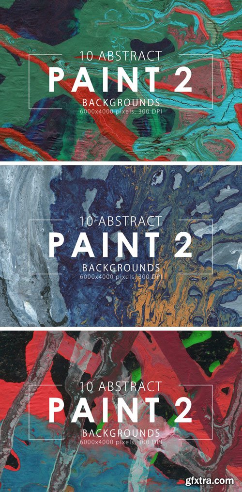 Designbundles - Abstract Paint Backgrounds Vol.2 61099