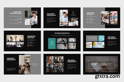 Denera  Creative Business Powerpoint Template