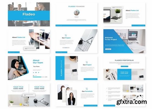 Fladeo - Powerpoint Keynote and Google Slides Templates