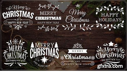 Merry Christmas Titles II - After Effects 148750