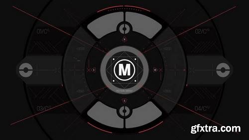 MA -  HUD Logo Reveal After Effects Templates 148874