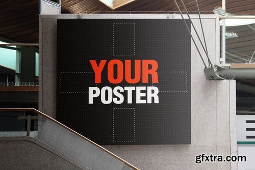 Flyer and Poster Urban Mock-ups - Set Pack