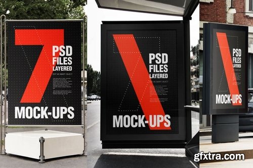 Flyer and Poster Urban Mock-ups - Set Pack