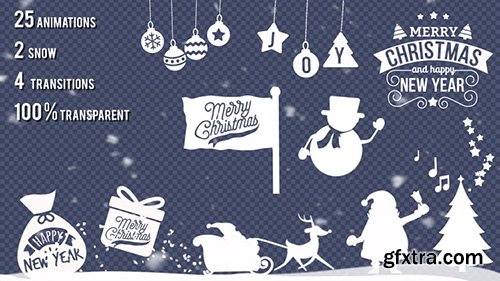 Christmas Animations Kit - Motion Graphics 143740