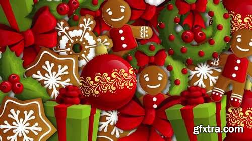 MA - Christmas Decor-Filled Transitions Pack Stock Motion Graphics 148633