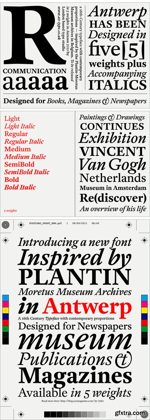 A2 Antwerp Font Family