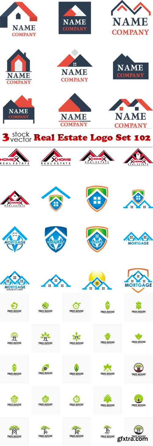 Vectors - Real Estate Logo Set 102