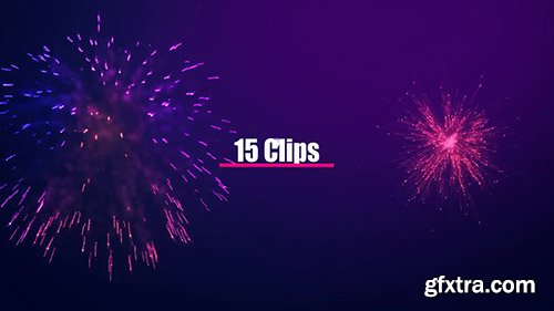 Festive Fireworks Collection - Motion Graphics 141692