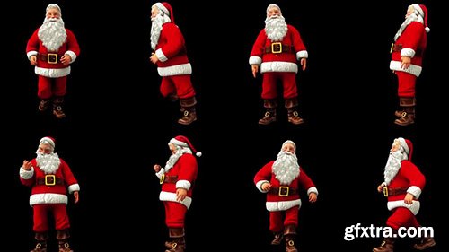 Active Santa Claus Pack - Motion Graphics 139578